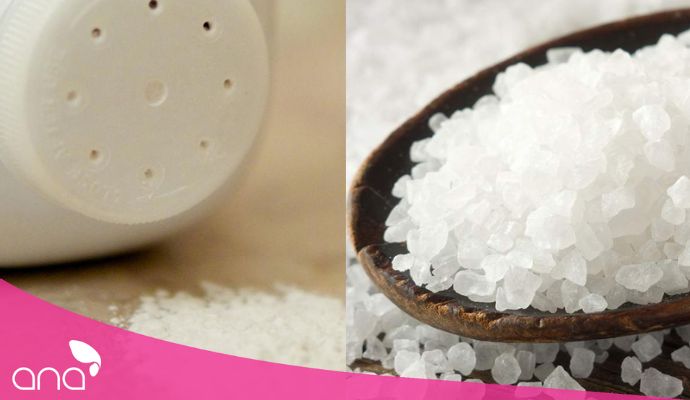 Trị thâm nách bằng phèn chua và phấn rôm