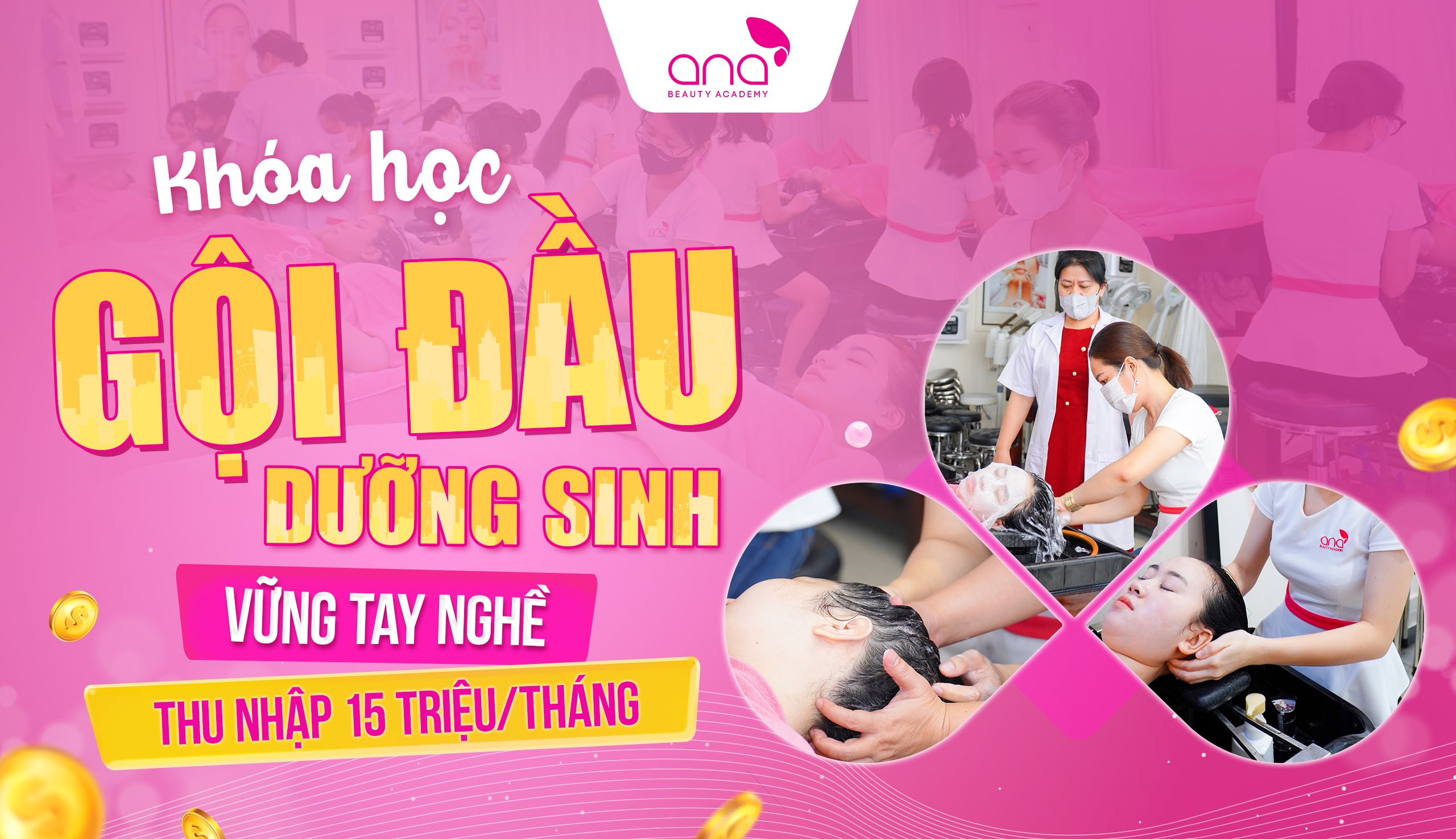 Khoá học gội đầu dưỡng sinh