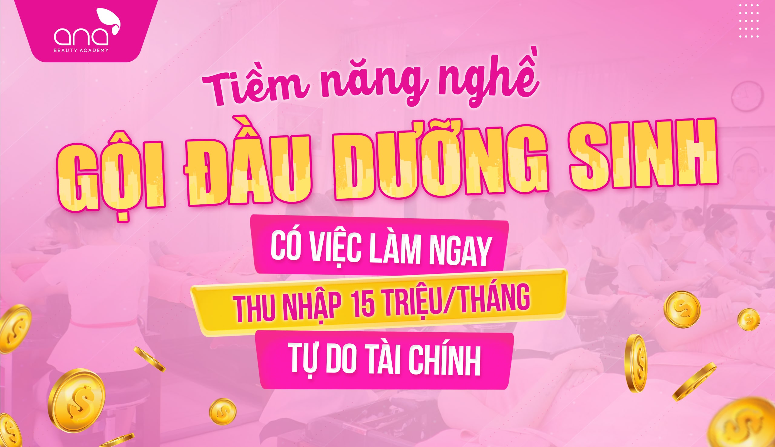 Học nghề gội đầu dưỡng sinh có tiềm năng không?