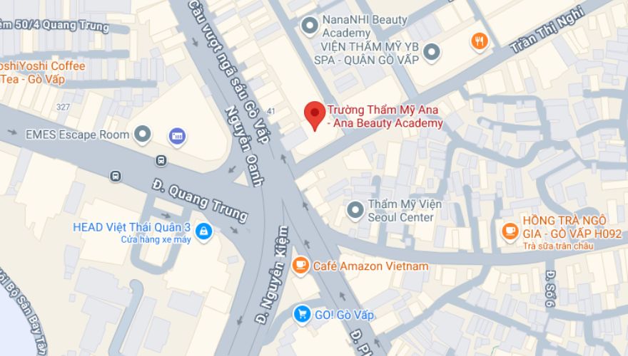 Bản đồ đến Ana Beauty Academy