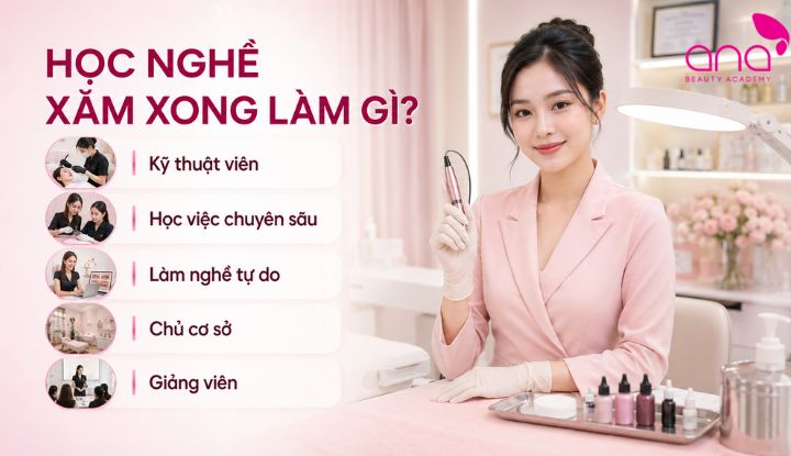 5 hướng phát triển nghề nghiệp sau khi hoàn thành khóa học