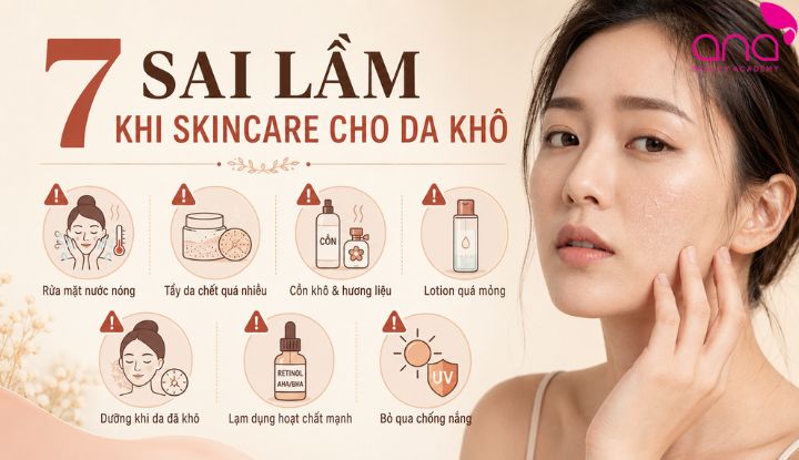 7 thói quen khiến da bong tróc và nhạy cảm hơn
