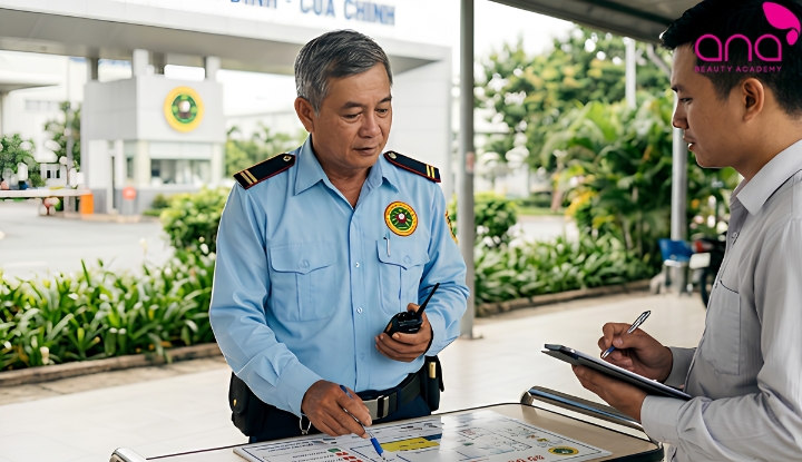 Bảo vệ ca ngày