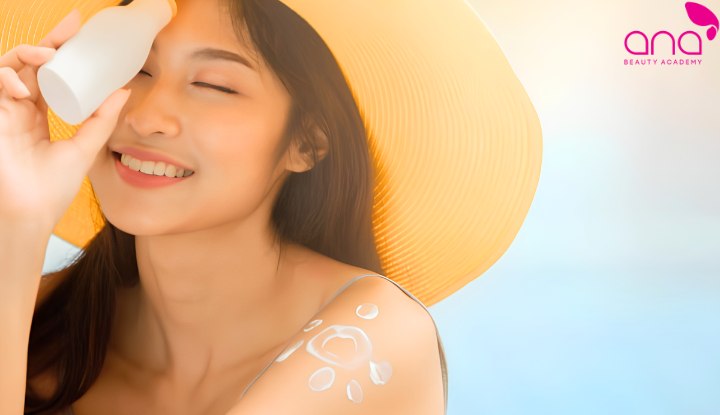 Bảo vệ da sau chăm sóc trước tác động gây hại của tia UV (Nguồn: Internet)