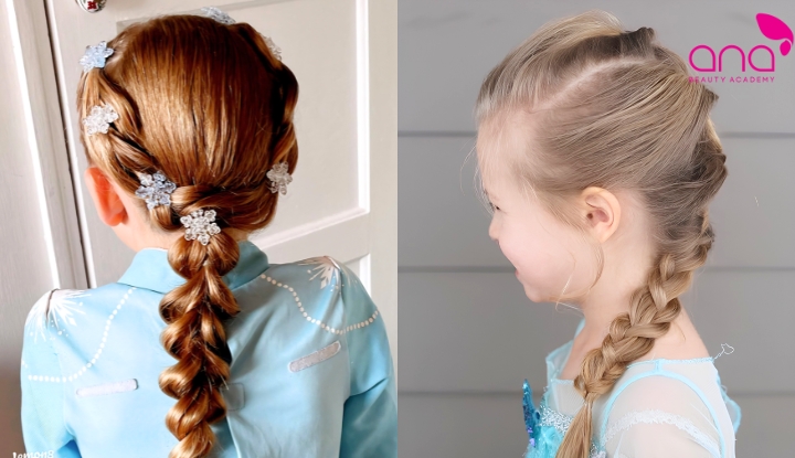 Tóc công chúa Elsa ấn tượng