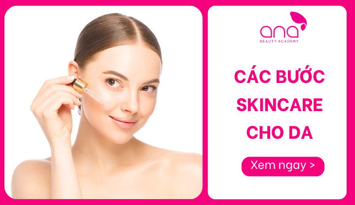 các bước skincare cho da