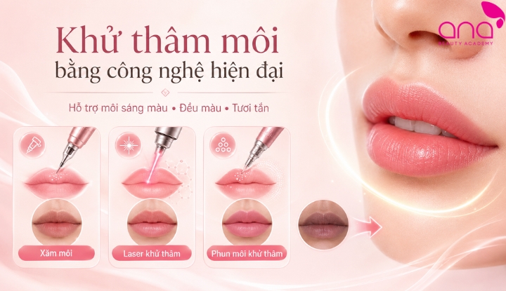 Các công nghệ chuyên sâu tác động trực tiếp lên sắc tố
