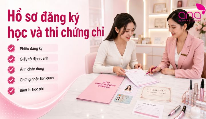 Các giấy tờ cần chuẩn bị khi đăng ký học và kiểm tra