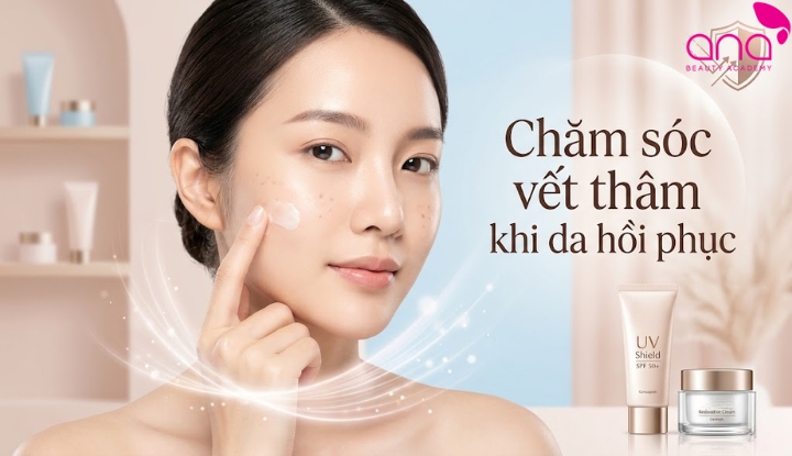 Cách chăm sóc vết thâm trong giai đoạn hồi phục