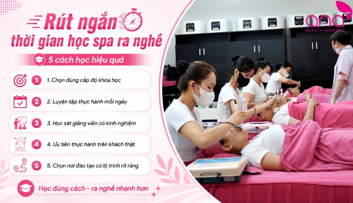 cách học spa nhanh