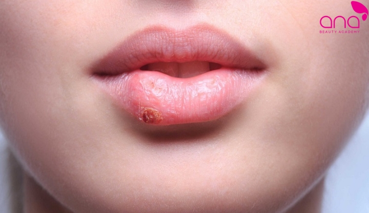 Trường hợp môi sưng nhẹ
