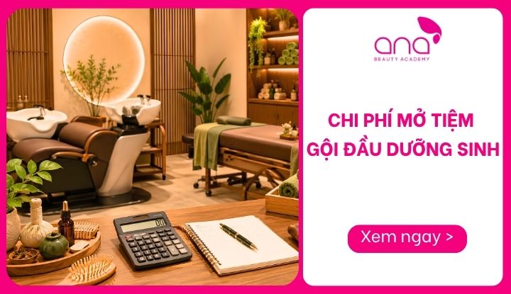 Chi phí mở tiệm gội đầu dưỡng sinh