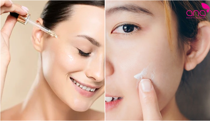 Chờ 1 - 2 phút trước khi dùng kem dưỡng để khóa ẩm cho da