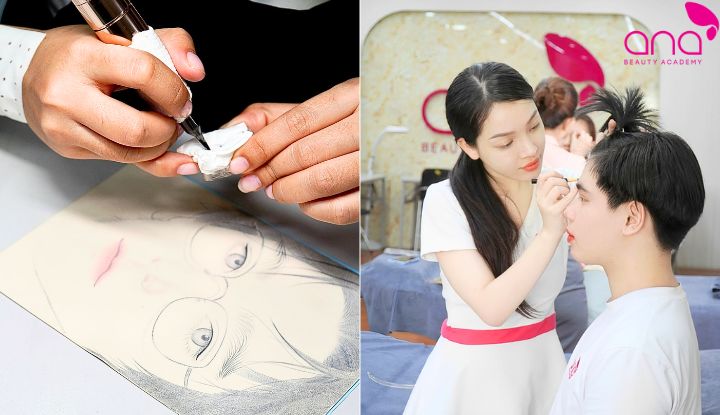 Chương trình 3 tháng nâng cao kỹ thuật mày, môi và mí
