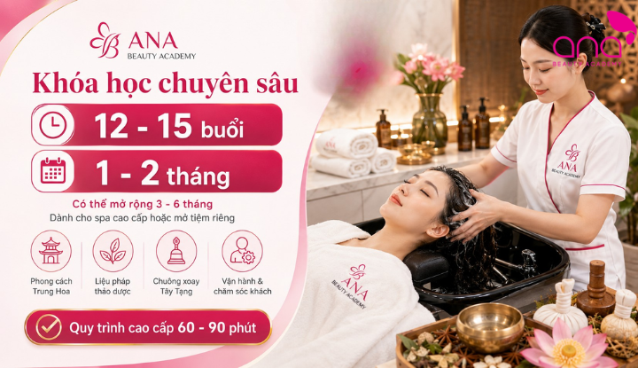 Chương trình chuyên sâu bổ sung kỹ thuật trị liệu và vận hành tiệm