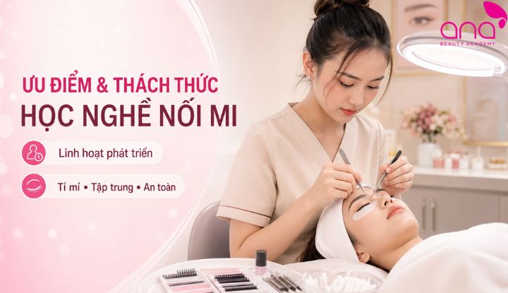 Đánh giá học nối mi có khó không qua ưu nhược điểm