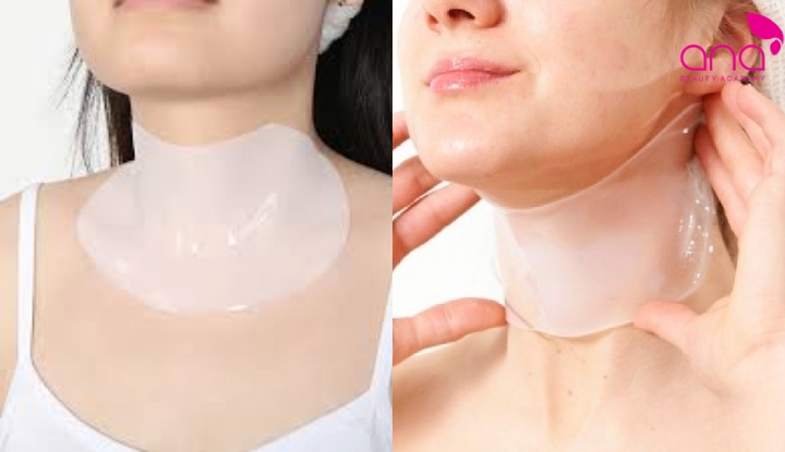 Đắp mặt nạ cung cấp độ ẩm và dưỡng chất cho da cổ