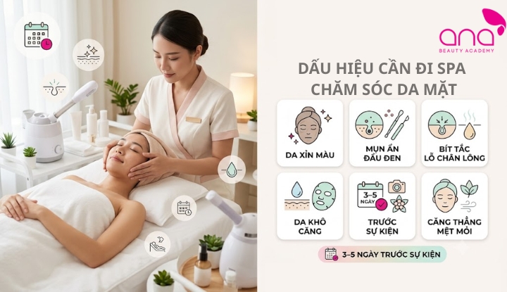 Dấu hiệu cho thấy làn da cần được chăm sóc chuyên sâu
