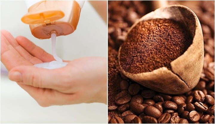 Nhuộm tóc bạc bằng cà phê và dầu xả