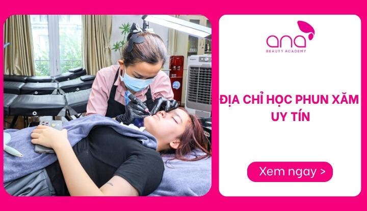 địa chỉ học phun xăm uy tín