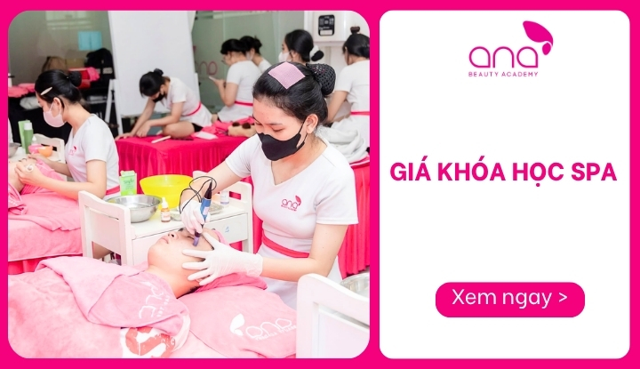 giá khóa học spa