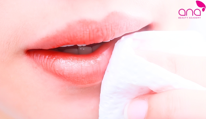 Chăm sóc môi trong thời gian đầu