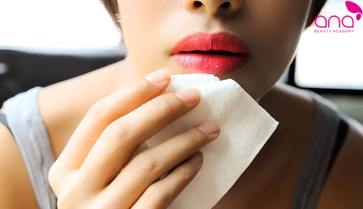 Giữ môi sạch và hạn chế tiếp xúc trực tiếp với nước