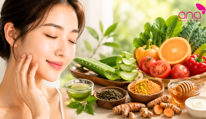 Hỗ trợ làm dịu và bảo vệ làn da 