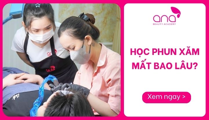 học phun xăm mất bao lâu