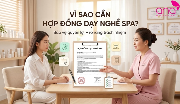 Hợp đồng học nghề spa là gì?