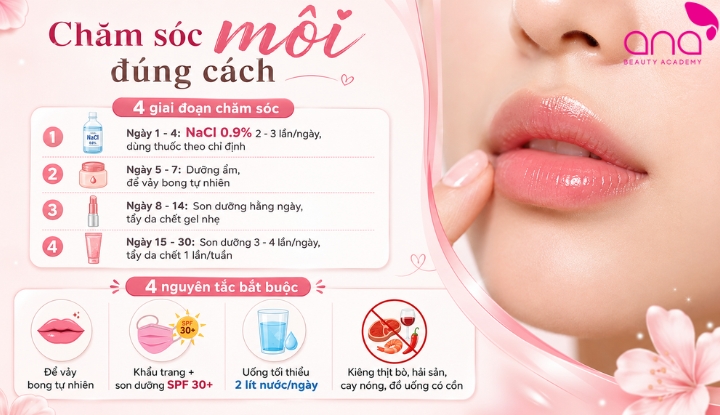Dùng kem dưỡng hỗ trợ