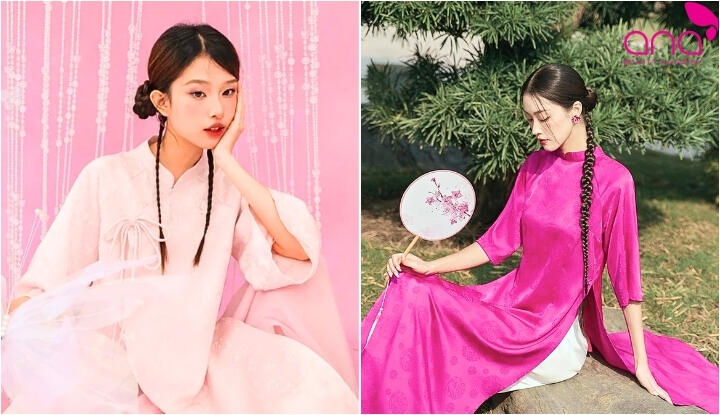 Tóc búi kết hợp tết tóc tinh tế