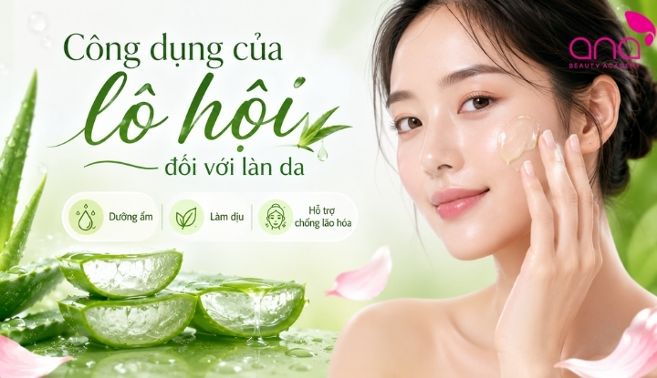 Lô hội giúp cấp ẩm, làm dịu và hỗ trợ phục hồi làn da