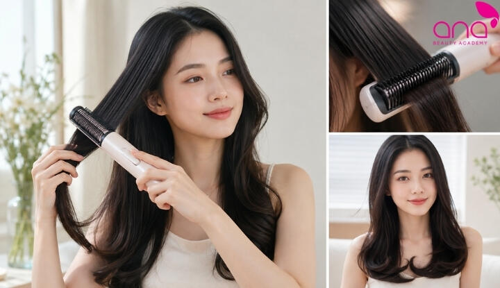 Cách dùng lược điện tạo kiểu nhanh