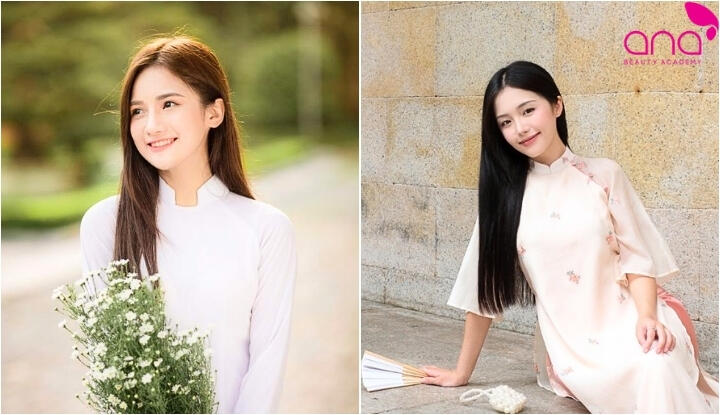 Tóc duỗi thẳng dài suôn mượt truyền thống