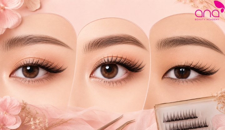 Mi đuôi cá hợp với nhiều dáng mắt