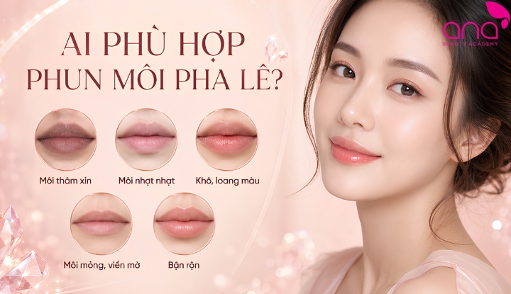 Những ai phù hợp với phun môi pha lê?