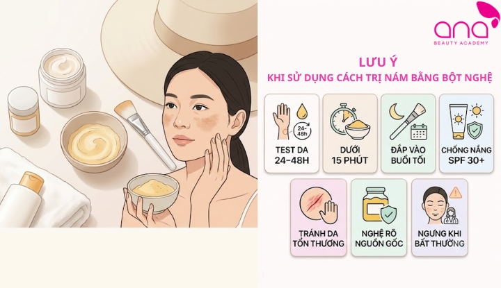 Nguyên tắc hạn chế kích ứng và tăng sắc tố