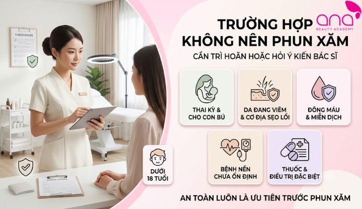 Nhận diện những tình trạng cần trì hoãn hoặc tham khảo ý kiến chuyên môn