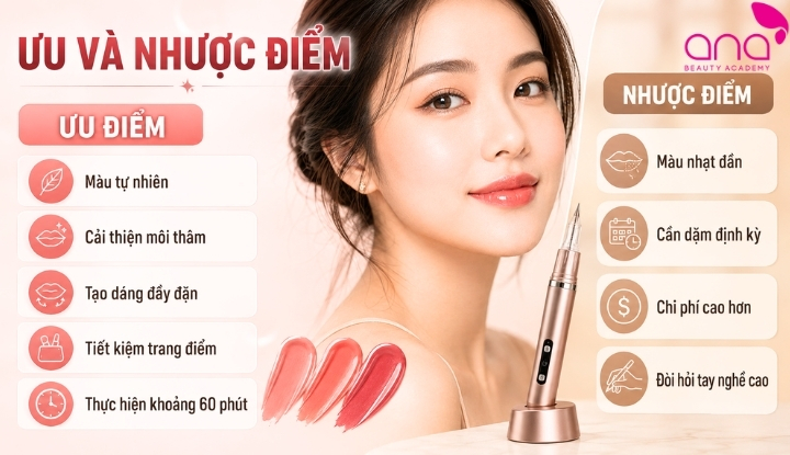 Ưu, nhược điểm của phun môi pha lê