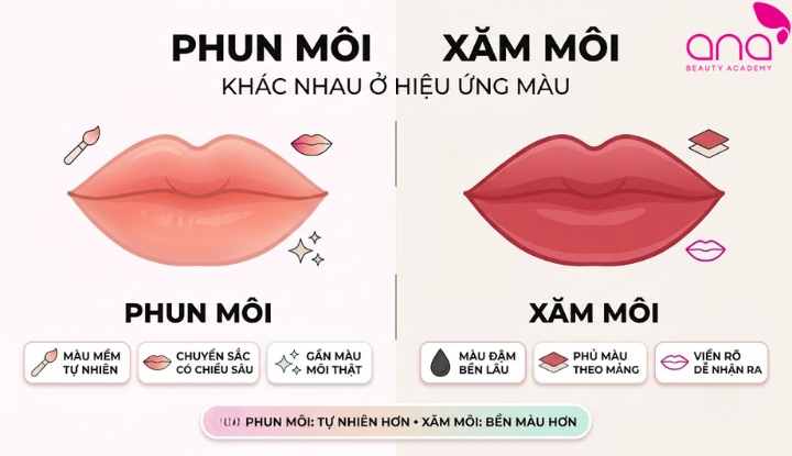 Tính thẩm mỹ và độ bền màu