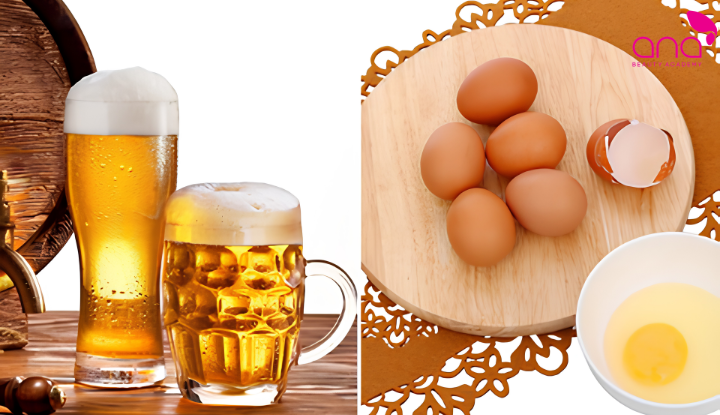 Protein và lecithin hỗ trợ sợi tóc chắc khỏe 