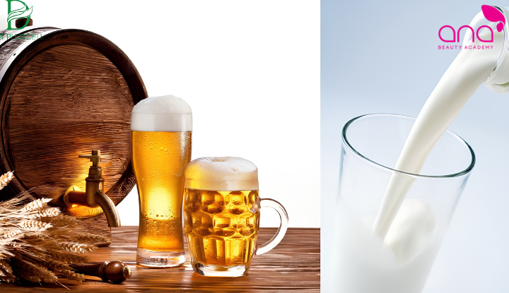 Sữa tươi giúp tóc mềm và chắc khoẻ hơn 