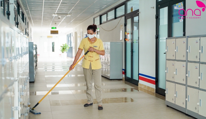 Tạp vụ ca ngày