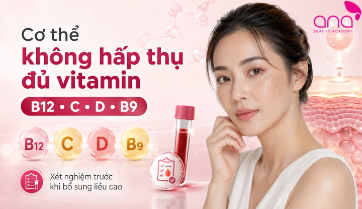 Thiếu vitamin khiến da bị tăng sắc tố do không được tái tạo