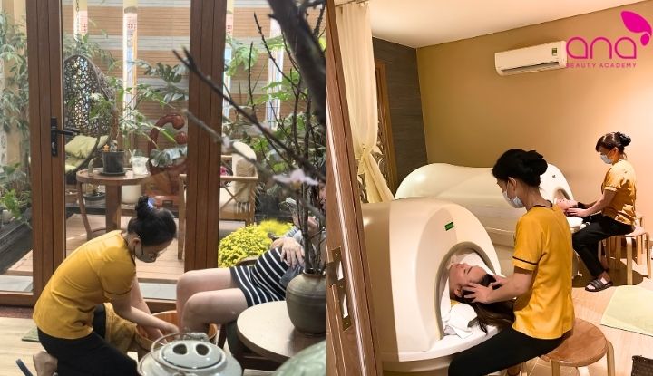 spa cho bà bầu