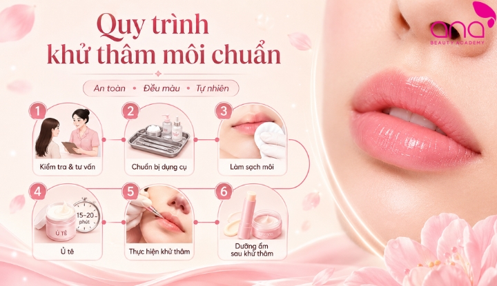 Tìm hiểu quy trình khử thâm môi là gì?