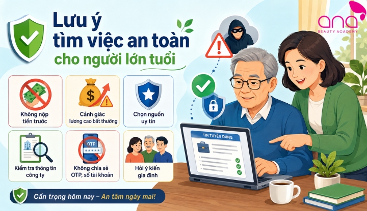 Tìm việc an toàn cho người lớn tuổi