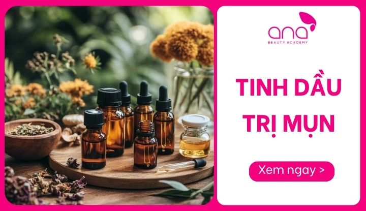 tinh dầu trị mụn