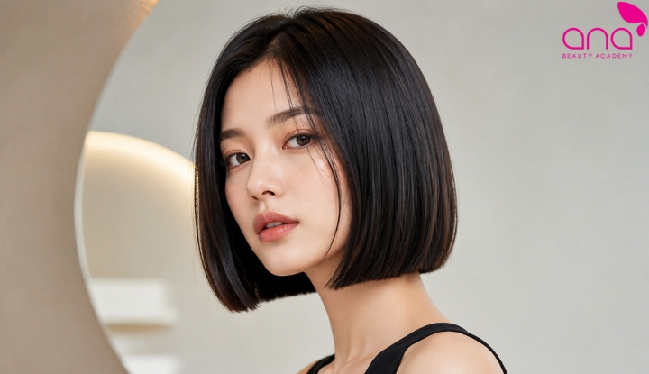 Tóc bob duỗi thẳng